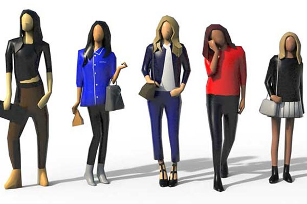 3D Low Poly Female | 23+ EPS | Vector | Free & Premium Fosfrmats Download